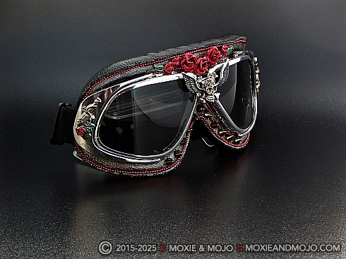 Moxie and Mojo Guns and Roses Goggles