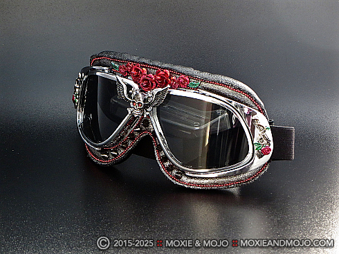 Moxie and Mojo Guns and Roses Goggles