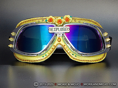 Moxie and Mojo Sunshine in my Soul Goggles