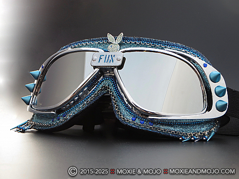Moxie and Mojo Fun Bunny ~ Blue Goggles